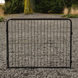 Einzeln Paneele für den Tierauslauf Octa Schwarz | Höhe 60cm