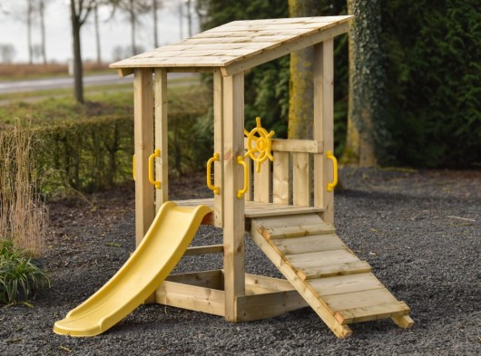 Spielturm Plan 60 mit Rutsche 189x165x176cm