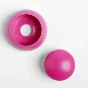 Kunststoffkappe für Bolzen rosa für Bolzen Ø8-10mm Satz von 10 Stück