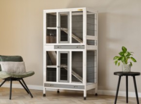 Kaninchenkäfig Beau 83x54x156cm