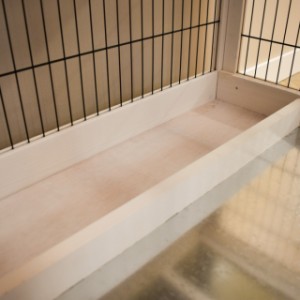 Kaninchenstall Esmee hat ein Boden aus Holz
