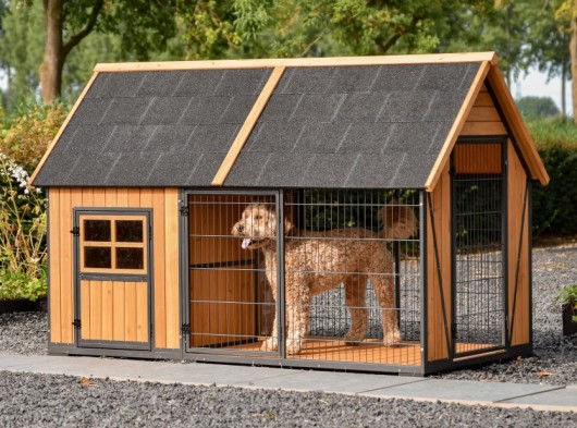 Hundehütte Danielle · Brown · 213x112x137cm