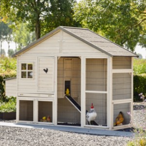 Großes Hühnerstall Holiday Large ist ein schönes Stall für im Ihre Garten!