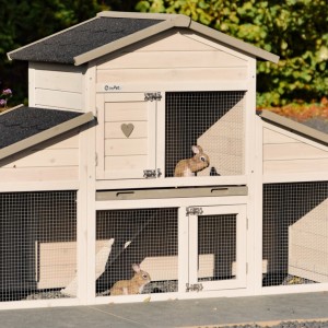 Plexiglas Isolierset für Kaninchenstall Annemieke