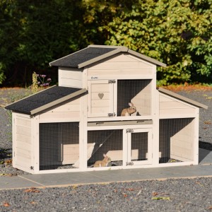 Kaninchenstall Annemieke 175x70x110cm