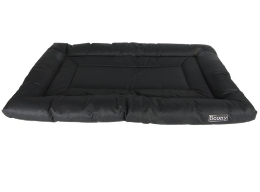 Hundekissen XL wasserdicht Schwarz, Benchkissen 104×67 cm