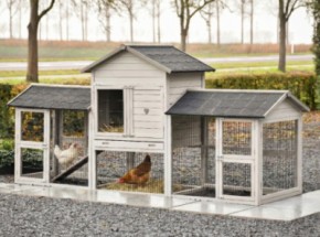 Prestige Medium Doppel Hellgrau 299x90x150 cm