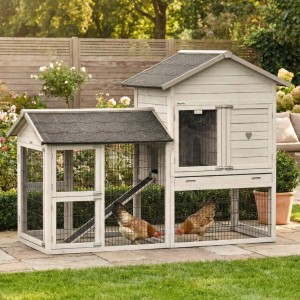 Prestige Medium mit Auslauf light-grey 200 × 90 × 150 cm