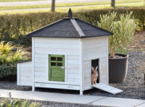 Kaninchenstall Ambiance Large terra 121×93×122 cm