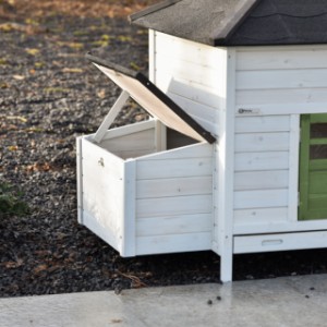 Das Legenest des Ambiance Large verfügt über eine praktische Klappe