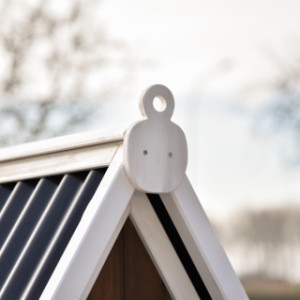 Schauen Sie sich das schöne Sierornament des Hühnerstalls Pip an