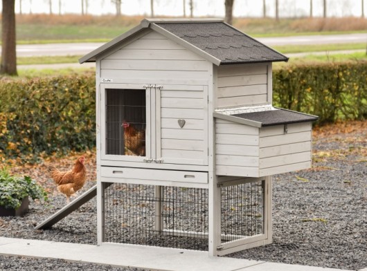 Prestige Medium Hellgrau mit Legenest 132x90x150 cm