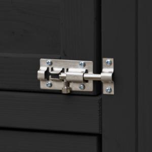 Der Hühnerstall Holiday Large ist mit doppelten Türverschlüssen ausgestattet.