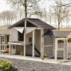 Hühnerstall Holiday Medium Doppel | mit viele Türen