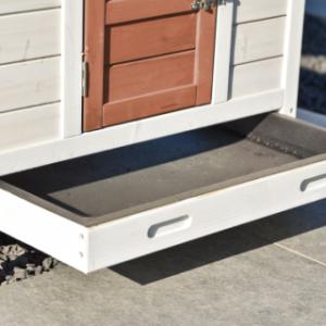 Der Ambiance Small verfügt über eine ausziehbare Kunststoffschublade