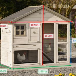 Verschiedene Abmessungen von der Stall Holiday Medium