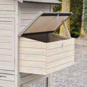 Der Hühnerstall Prestige Large, mit ein angebaut Legenest