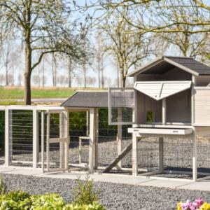 Hühnerstall Prestige Large | mit viele Türen