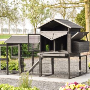 Hühnerstall Prestige Large | mit viele Türen