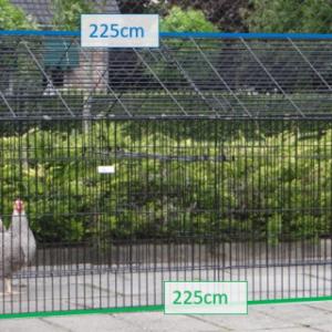 Verschiedene Abmessungen von der Tiergehege Louis