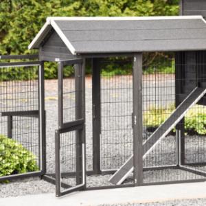 Erweiterungsauslauf Space Large Black hat mehrere Türen