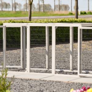 Tiergehege Functional Light-grey hat 4 Türen