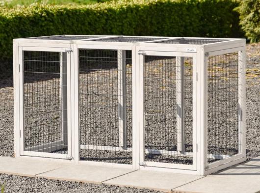 Katzenauslauf Funktional Light-grey 180x80x104cm