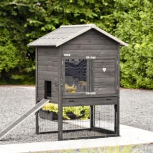 Kaninchenstall Prestige Medium Black