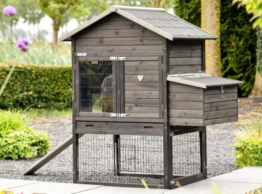 Prestige Medium Black mit Legenest 132x90x150 cm