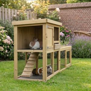 Rabbit hutch side panel