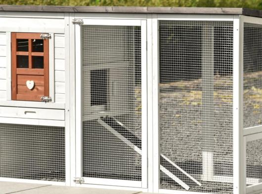 Plexiglas Isolierset · für Kaninchenstall Julia