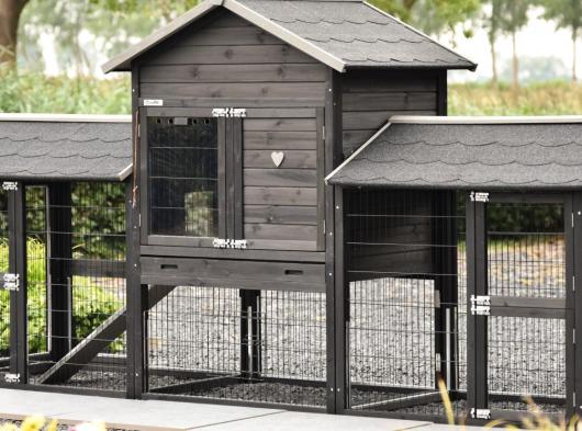 Plexiglas Isolierset · für Kaninchenstall Prestige Medium Doppel