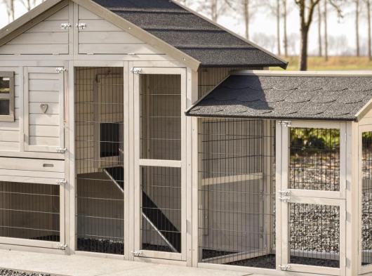 Plexiglas Isolierset · für Kaninchenstall Holiday Medium with run Space Medium