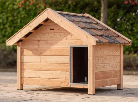 Hundehütte Snuf • Douglasienholz • 193x134x143cm