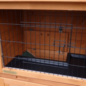Kaninchenstall Basic | Gittertür