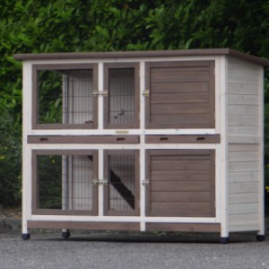 Meerschweinchenstall Annely ist auch geeignet für Kaninchen