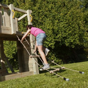 Kletternetz mit Ankern @net | Blue Rabbit