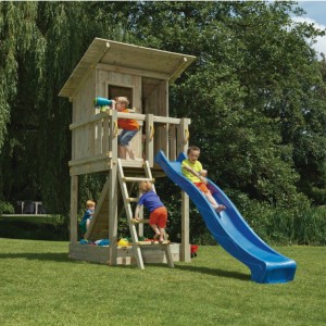 Spieltürme Beach Hut 120 mit Rutsche | Blue Rabbit