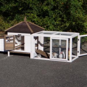 Hühnerstall Ambiance Small mit Anbau-Auslauf