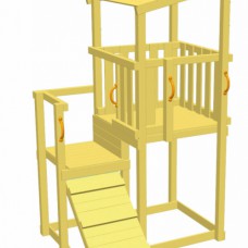 Spieltürme Cascade hat 2 Spielplattforme