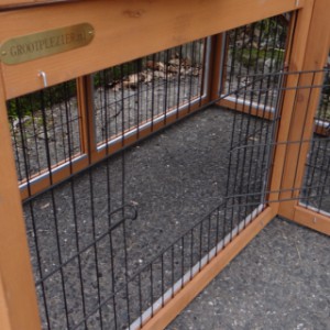 Kaninchenstall Maurice | Gittertür