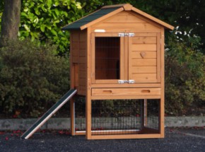 Kaninchenstall Prestige Small mit Nagerschutz 