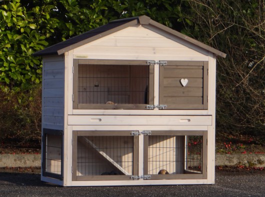 Kaninchenstall Regular Medium 125x67x118cm