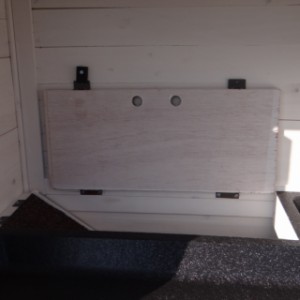 Kaninchenstall Excellent Medium | Die beiden Etagen können voneinander getrennt werden