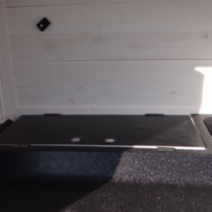 Kaninchenstall Excellent Medium hat ein abschließbare Etage