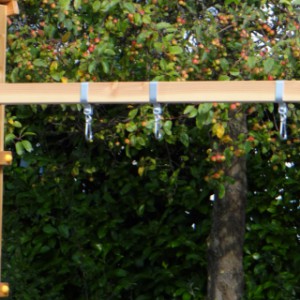 Der Anbauschaukel Succes niedrig wird geliefert ohne Schaukelsitze