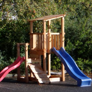 Spielgerät Cascade ist herstellt aus Douglasienholz
