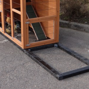Achtung! Dies sind Fundamentbalken, kein kompletter Fußboden