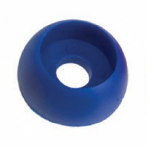 Kunststoff Bolzenabdeckung blau • Set 10 Stück