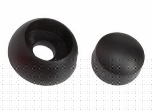 Kunststoff Bolzenabdeckung schwarz • Set à 10 Stück